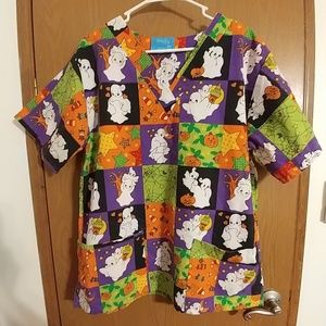The Scrub Co Halloween Sz L